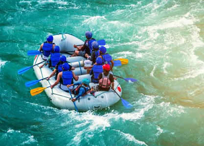 Boat Cruise & White Water Rafting