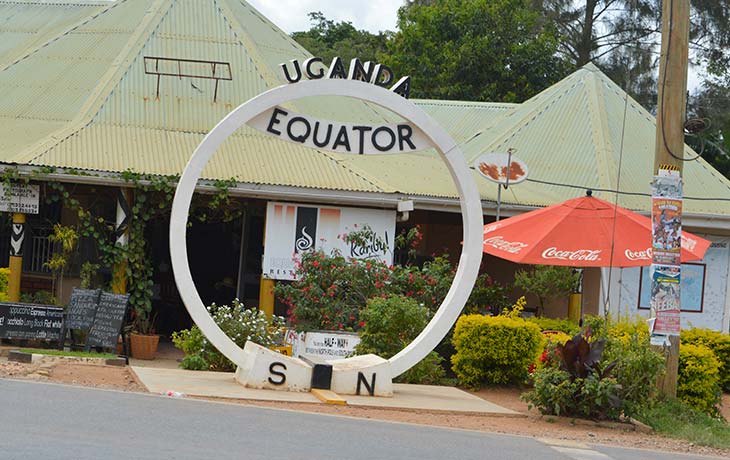 Equator at Kayabwe - Mpigi District, Uganda